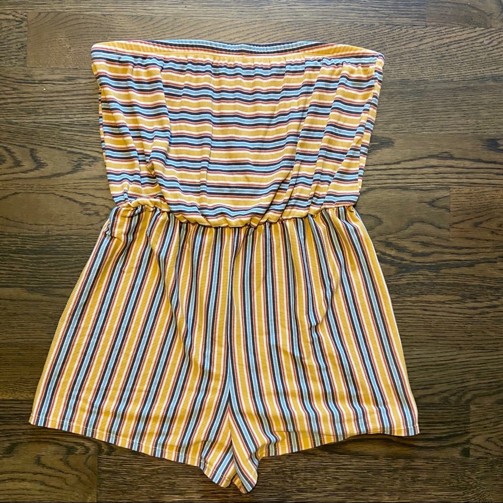 Strapless Romper
